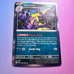 toxtricity - 068/094 (holo rare) — pokemon: phantasmal flames
